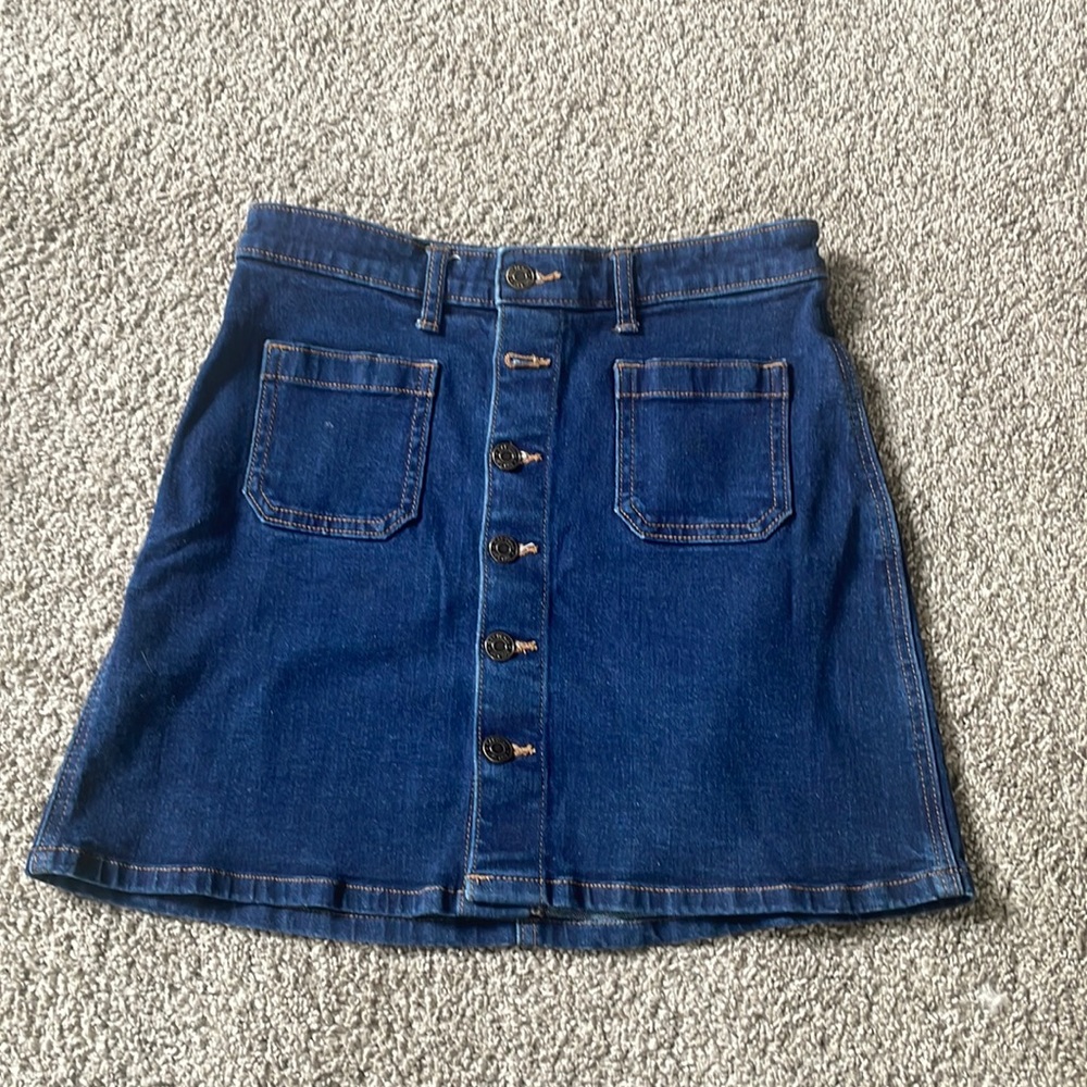 Jean skirt!